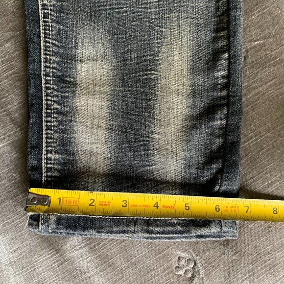 EUC Encore Black Distressed Style Skinny Jeans - Picture 8 of 8